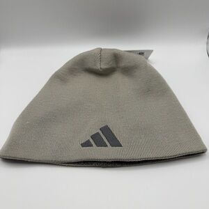 Adidas Mens Reversible Skully Beanie Grey